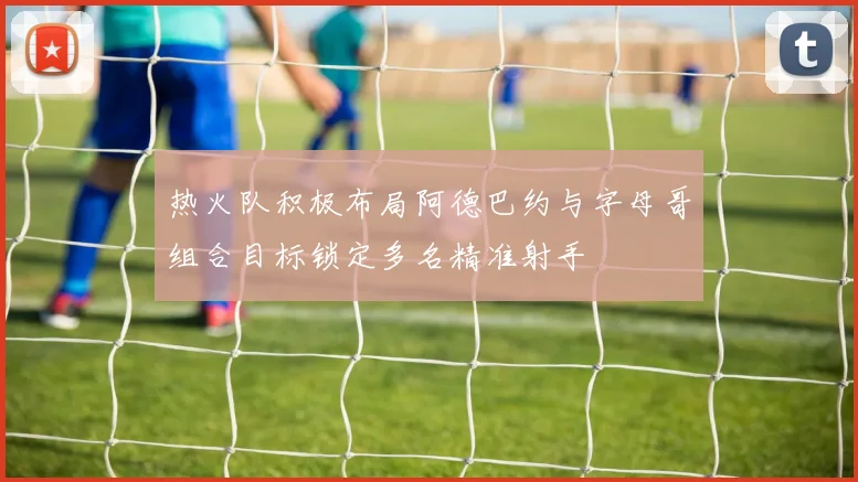 热火队积极布局阿德巴约与字母哥组合目标锁定多名精准射手